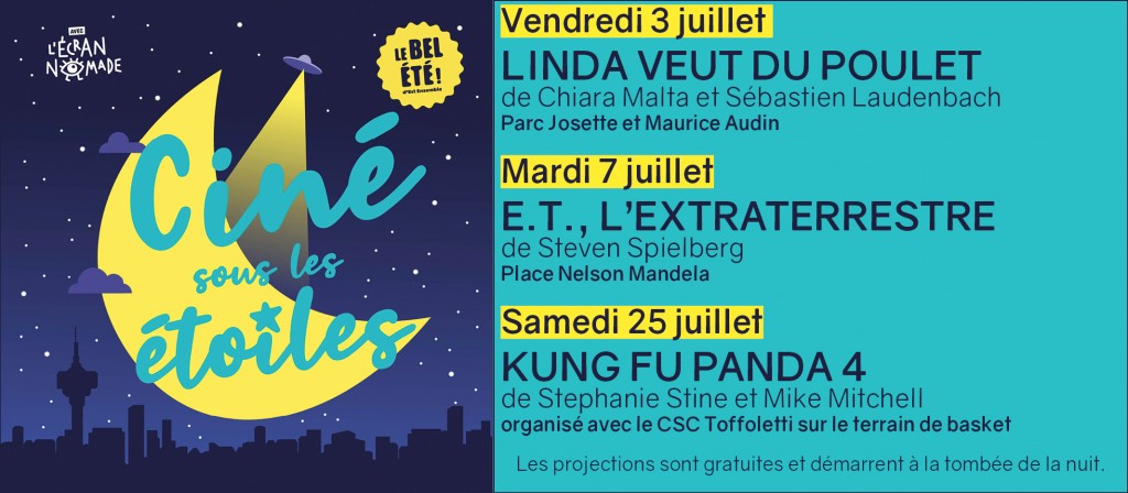 actualité ciné sous les étoiles